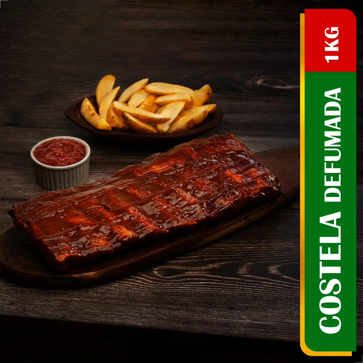 Costela Suína Defumada Di Callani (Peça Inteira / Aprox. 1,3kg) - Imagem 2